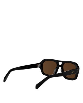 3 Dots Pilot Sunglasses, 53mm