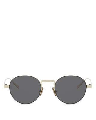 Metal Round Sunglasses, 49mm