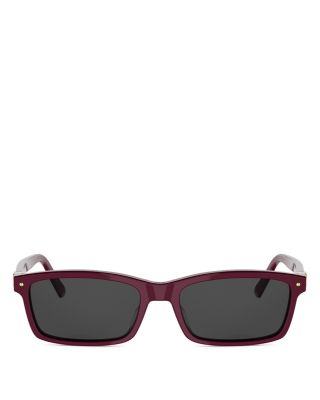 Petit CD Rectangular Sunglasses, 54mm