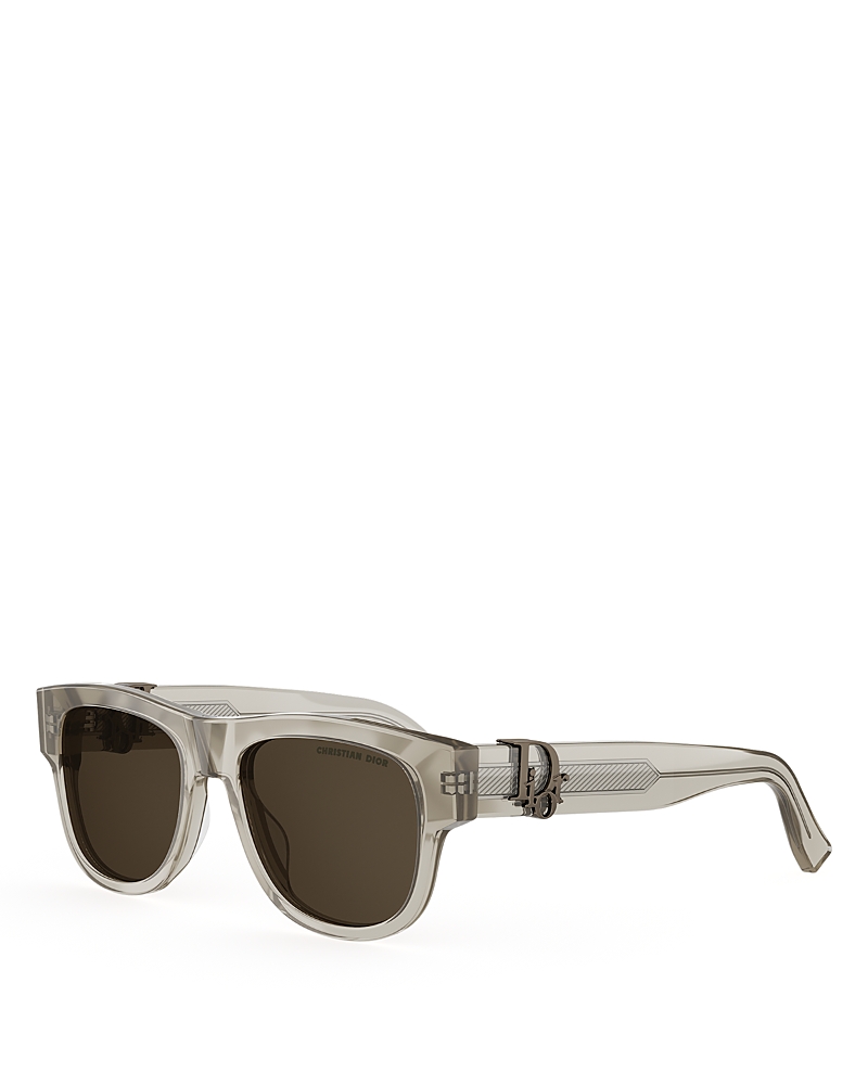 Dior Oblique Square Sunglasses, 53mm · OS