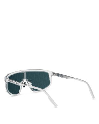 DiorTag Mask Sunglasses, 134mm