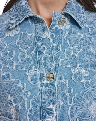 Floral Denim Jacket