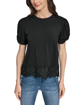 Lace Trim Tee