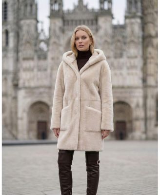 Merino Shearling Lamb Parka Coat