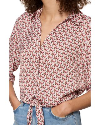 Lover Tie Hem Shirt