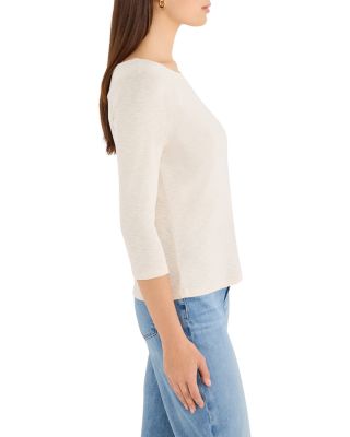 3/4 Sleeve Ballet Boat Tee