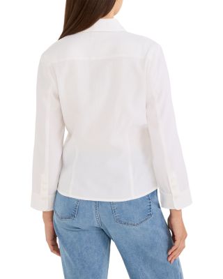 Iconic Tie Front Shirt