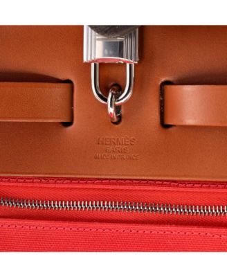 31 Herbag Zip Leather and Toile