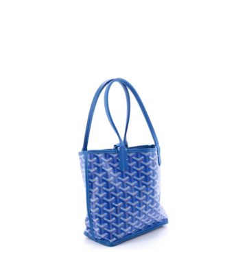  Mini Anjou Reversible Tote Coated Canvas