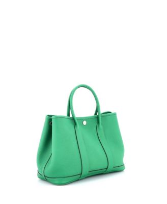 30 Garden Party Tote Leather