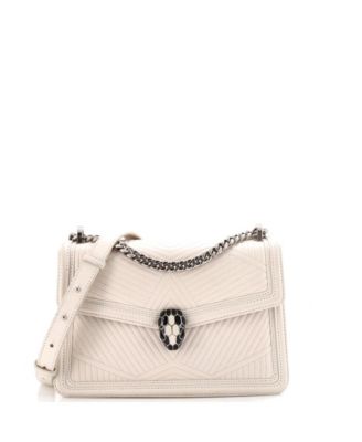  Small Serpenti Forever Shoulder Bag Quilted Leather