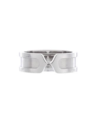  6.5mm C de Cartier Ring 18K White Gold