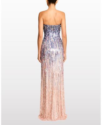  Honesty Sequin-Embellished Maxi Dress