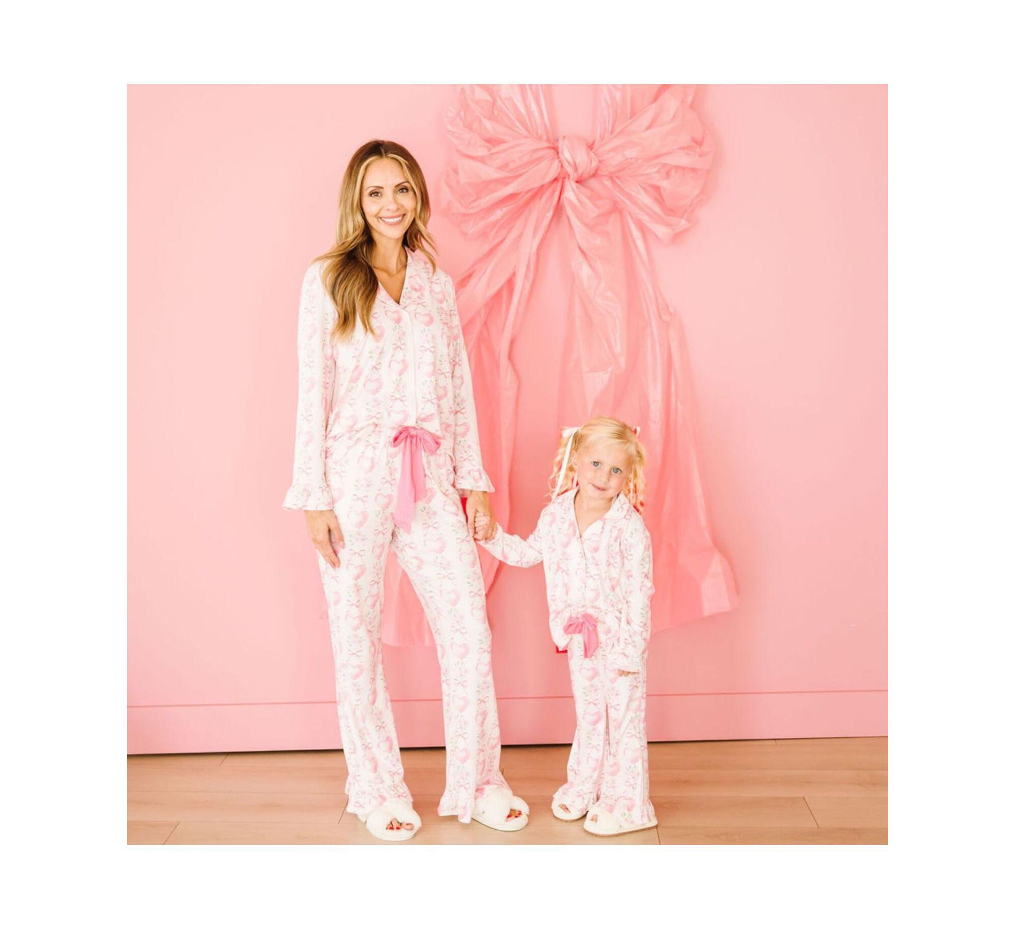 Girls' Heart Floral Trellis Lounge Set - Little Kid, Big Kid — Image 3