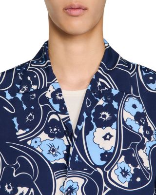 Hippie Trip Printed Loose Fit Shirt