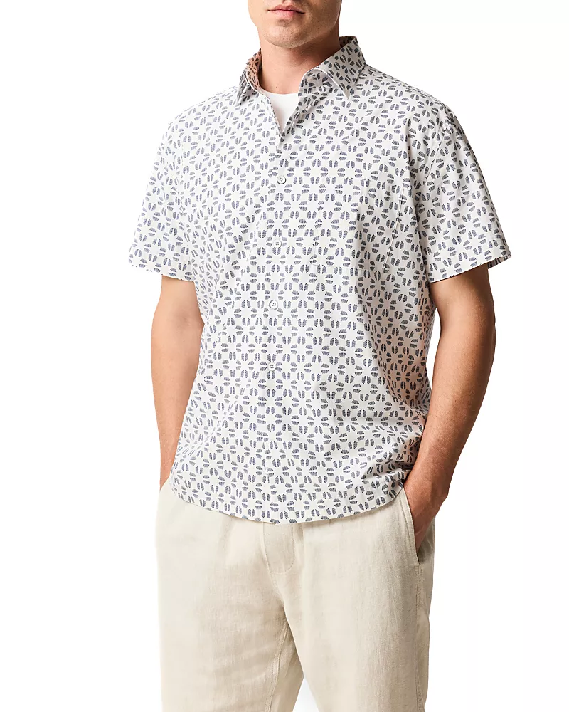 Rodd & Gunn Crown Hill Printed Short Sleeve Shirt