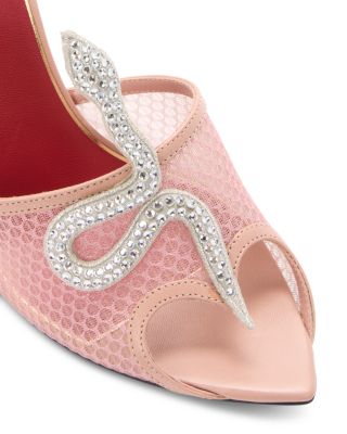 Women's Embellished Slide Sandals