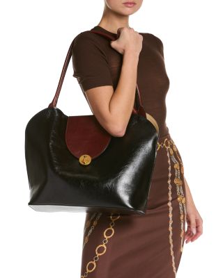 Large Leather Shoulder Bag