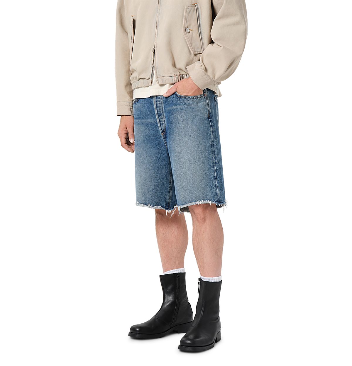Agolde Anson Cut Off Shorts