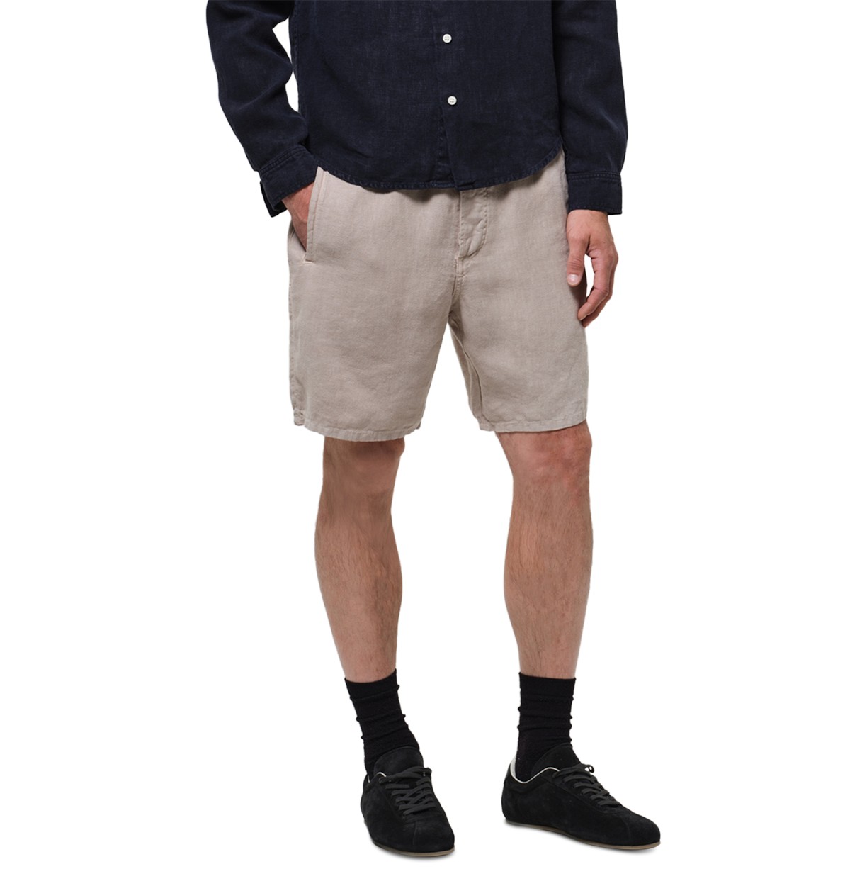 Citizens Of Humanity Citizens of Humanity Drawstring Deck Shorts in Wheat