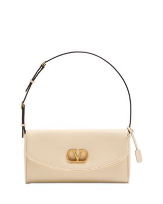 DeVain VLogo Small Nappa Shoulder Bag