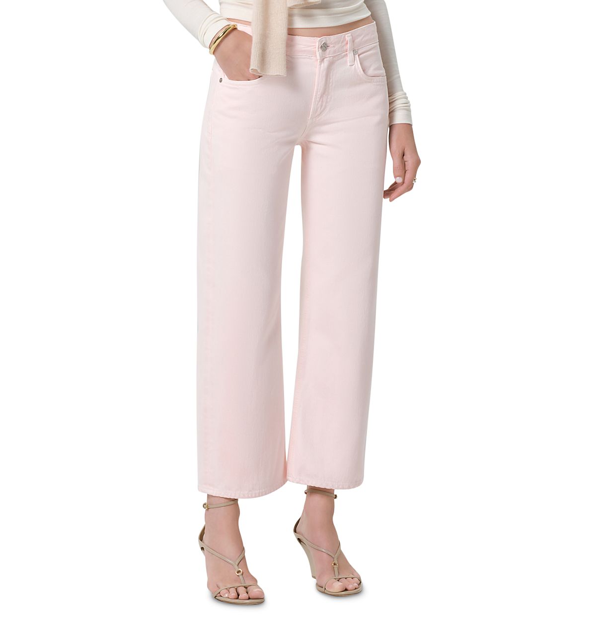 Citizens of Humanity Faye Vintage Mid Rise Straight Ankle Jeans