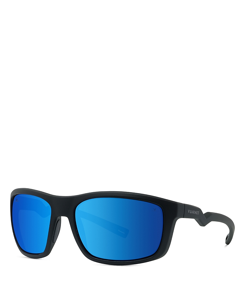 Vuarnet Outdoor Racing Rectangular Sunglasses, 62mm