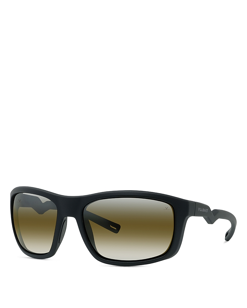 Vuarnet Outdoor Racing Rectangular Sunglasses, 62mm