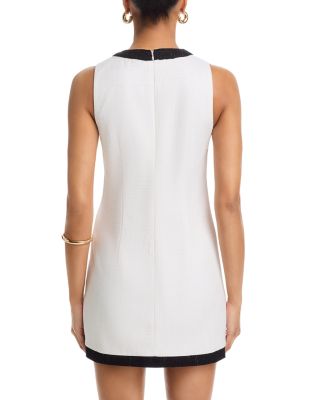 Shimmer Tweed Contrast Mini Dress - Exclusive