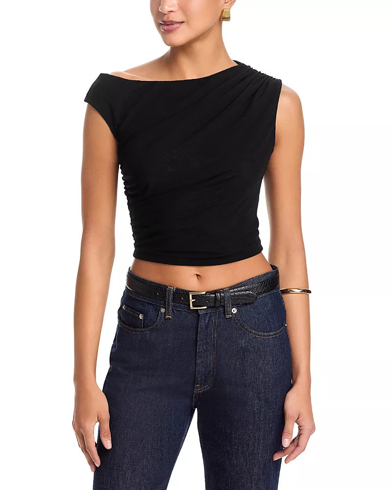 Aqua Solid Mesh Top - Exclusive