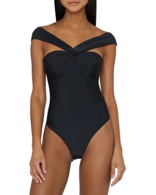 Betsy Draped One Piece Swimsuit
