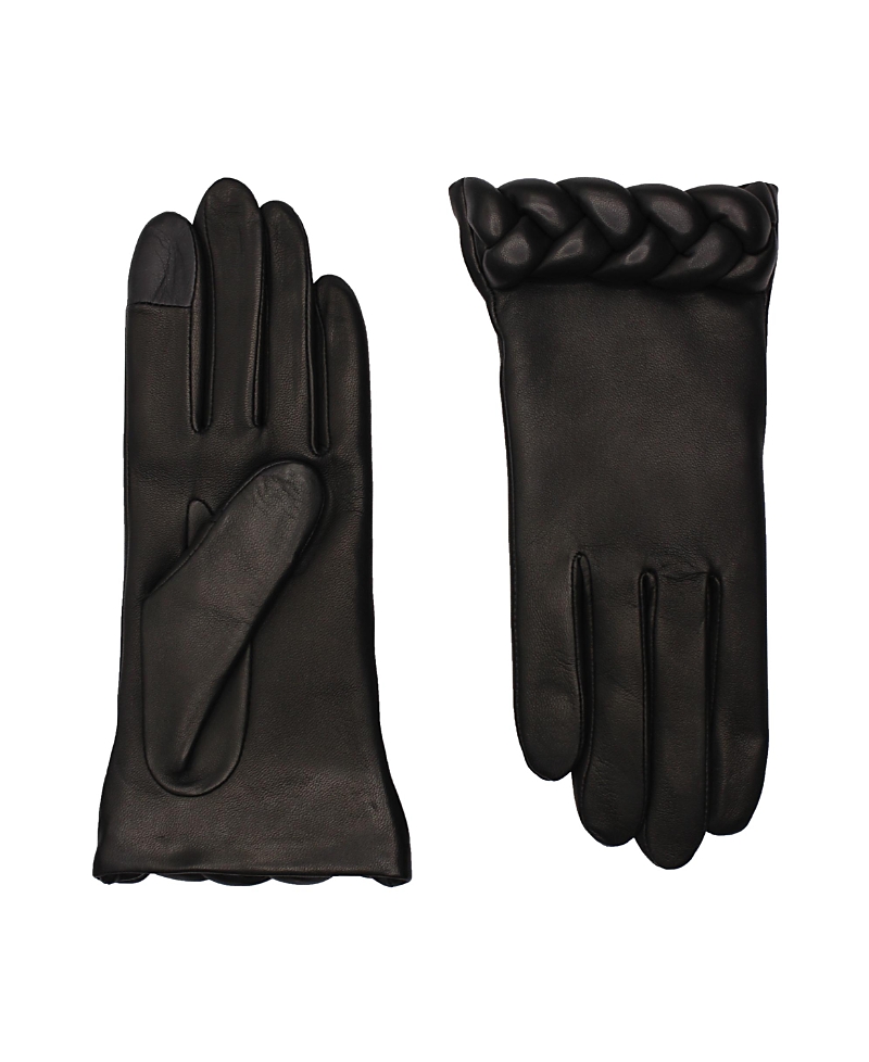 Agnelle Edith Braided Cuff Gloves