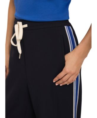  Women's Side Stripe Wide Trousers