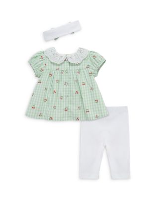 Girls' Cherry Check Tunic & Leggings Set - Baby