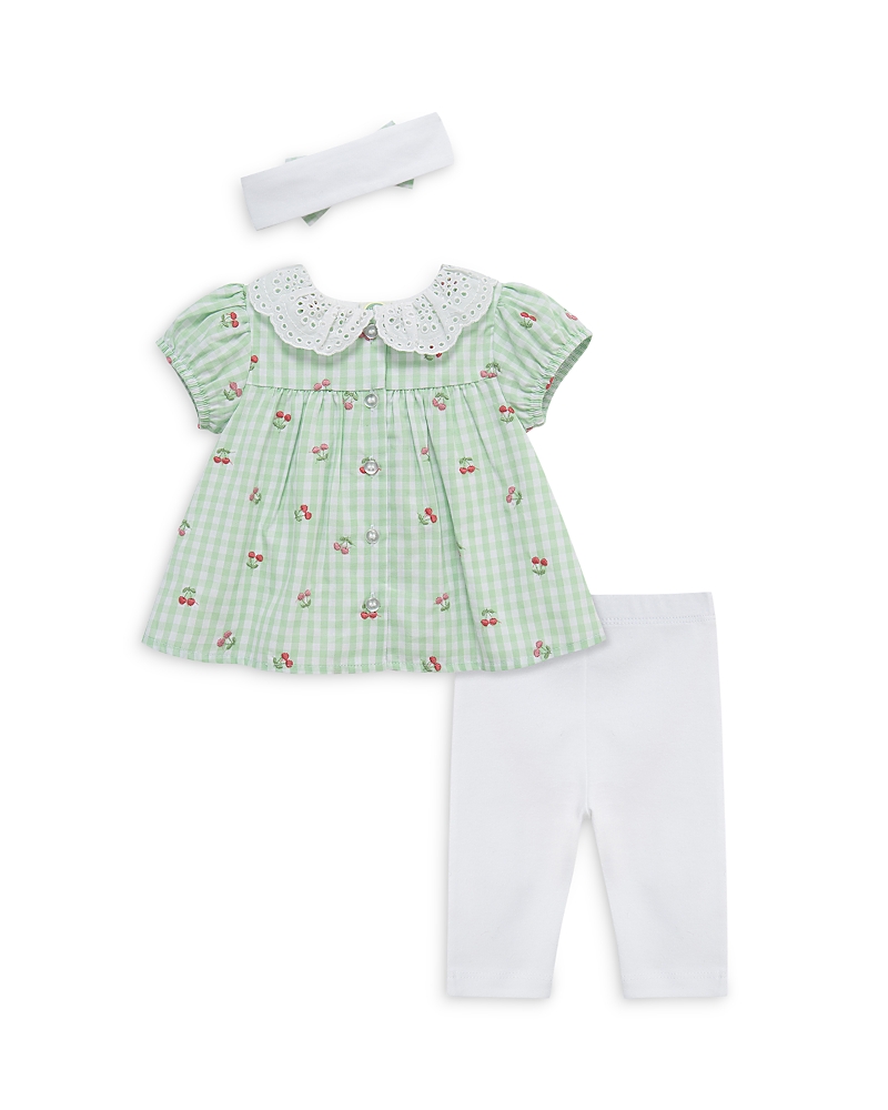 Little Me Girls' Cherry Check Tunic & Leggings Set - Baby