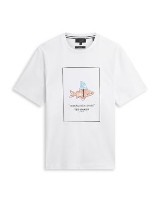 Lucu Short Sleeve Undercover Shark Graphic Tee