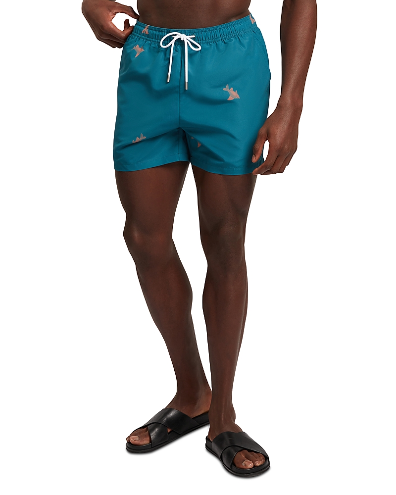 Ted Baker Brentwd Goldfish Print Swim Short