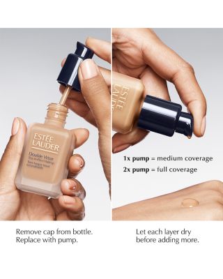 Double Wear Stay in Place Makeup Foundation Pump