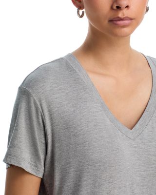 Georgia Jersey V Neck Tee