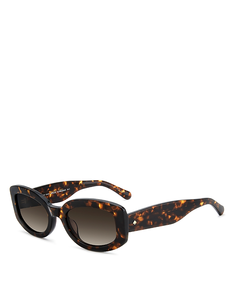 kate spade new york Ailey Rectangular Sunglasses, 53mm
