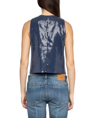 Emaux Sequin Waistcoat