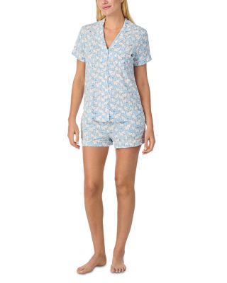 Jersey Short Sleeve Boxer Pajama Set