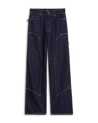 Perya Mid Rise Straight Leg Jeans in Brut