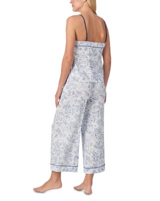 Jersey Cami Cropped Pajama Set
