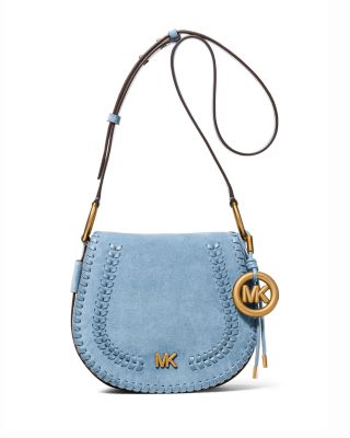 Josie Medium Suede Saddle Bag 