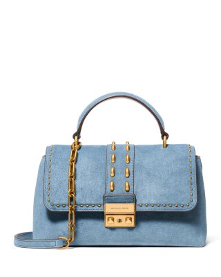 Tribeca Medium Suede Satchel