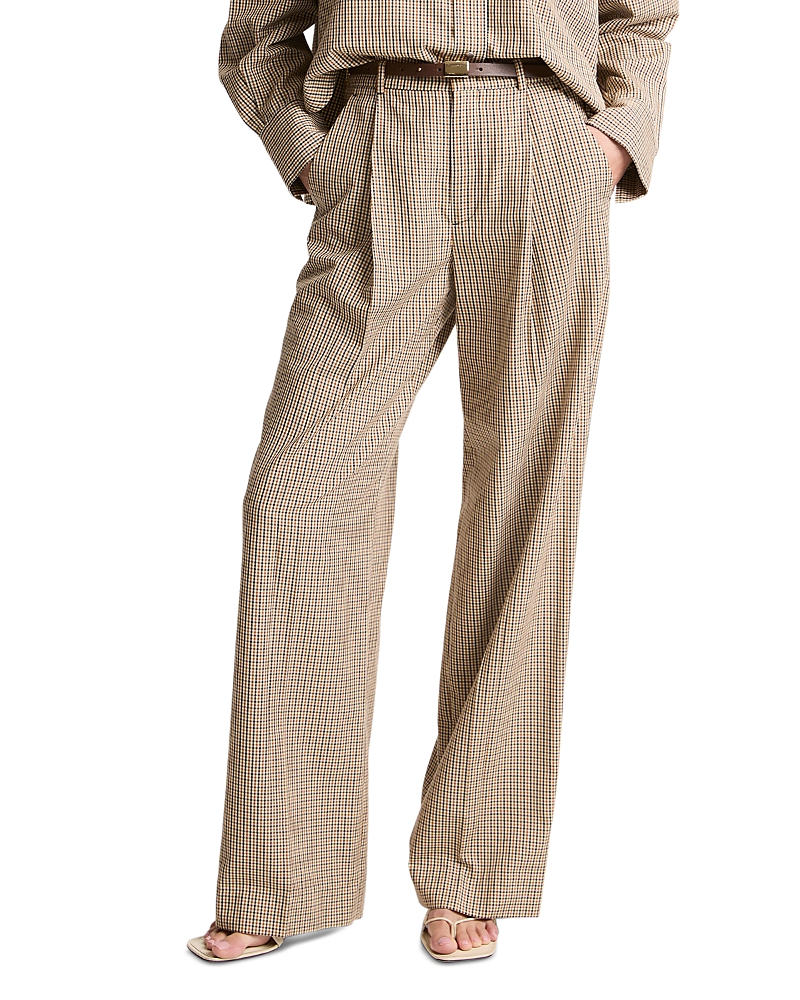 Vince Camille Mid Rise Wide Leg Pants