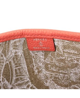 PM Petit H Bell Tote Toile and Leather