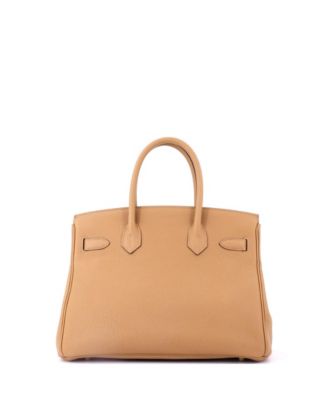 Birkin 30 Handbag Brown Togo with Gold Hardware