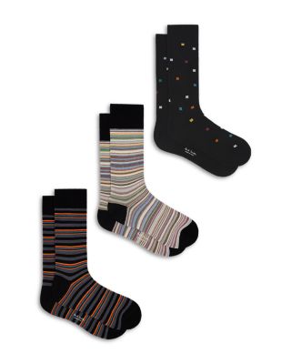 Mixed Crew Socks, Pack of 3
